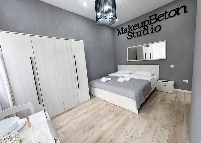 Beton - Heart, Kingsize Bed, Ac *